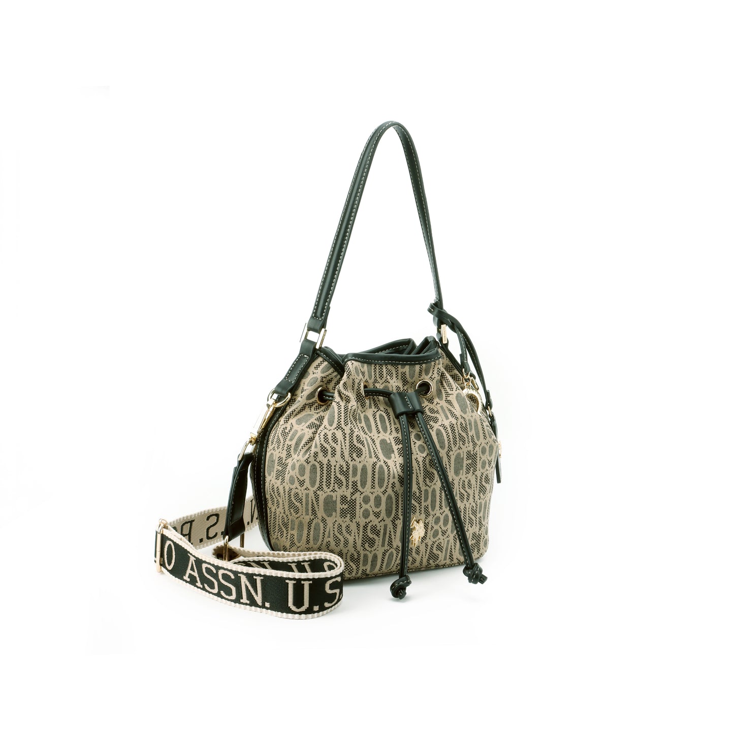 U.S POLO ASSN WOMAN JACQUARD CROSSBODY BAG