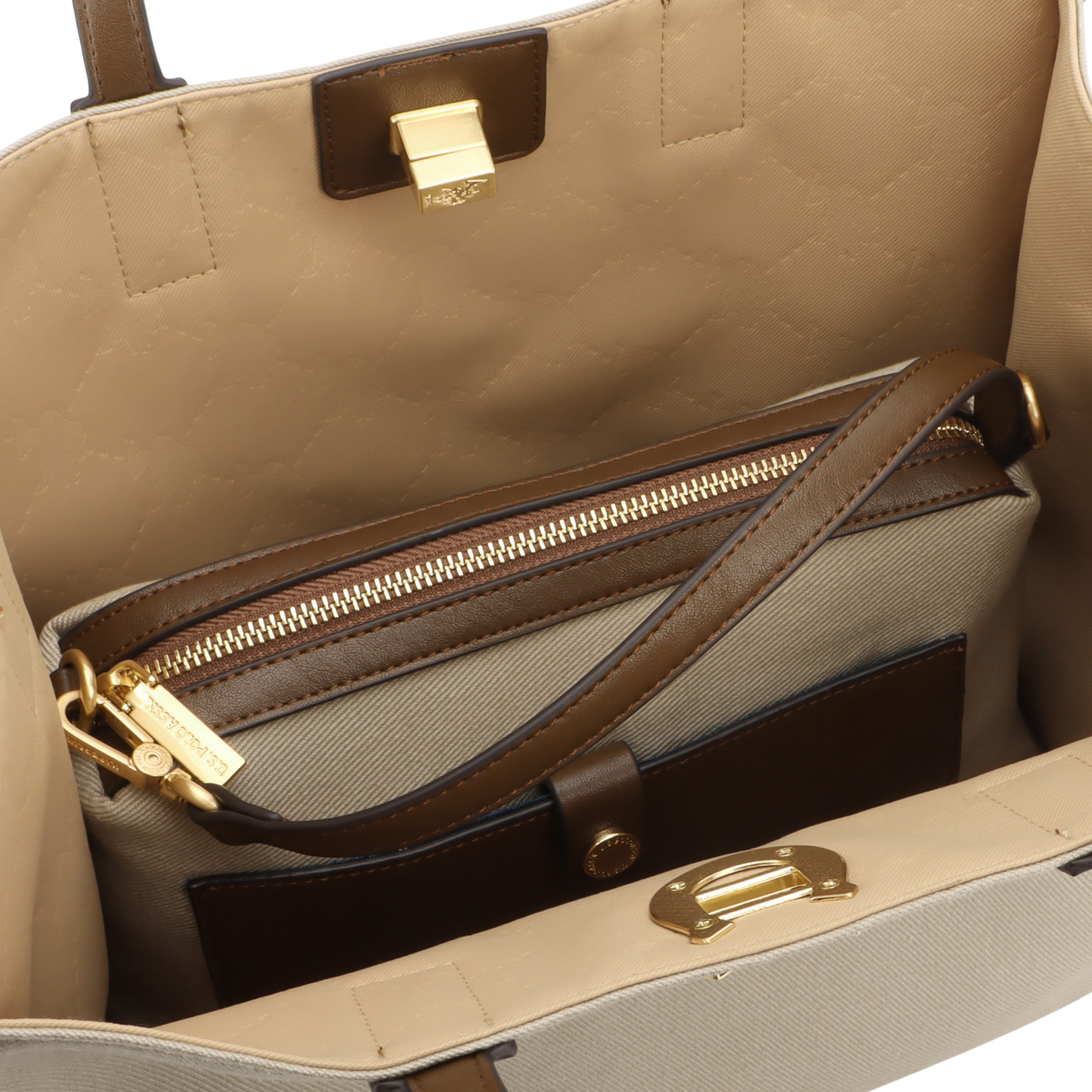 U.S POLO ASSN WOMAN MIDDLETON SET 2 BAGS