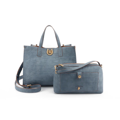 U.S POLO ASSN WOMAN MIDDLETON SET 2 BAGS