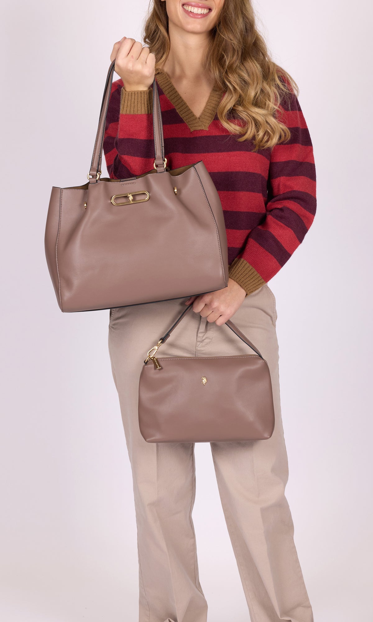 U.S POLO ASSN WOMAN AYTOUNHILL SHOPPING BAG