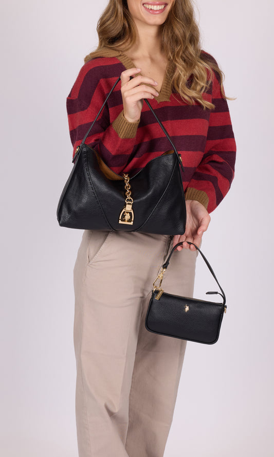 U.S POLO ASSN WOMAN HELCHO SHOULDER BAG