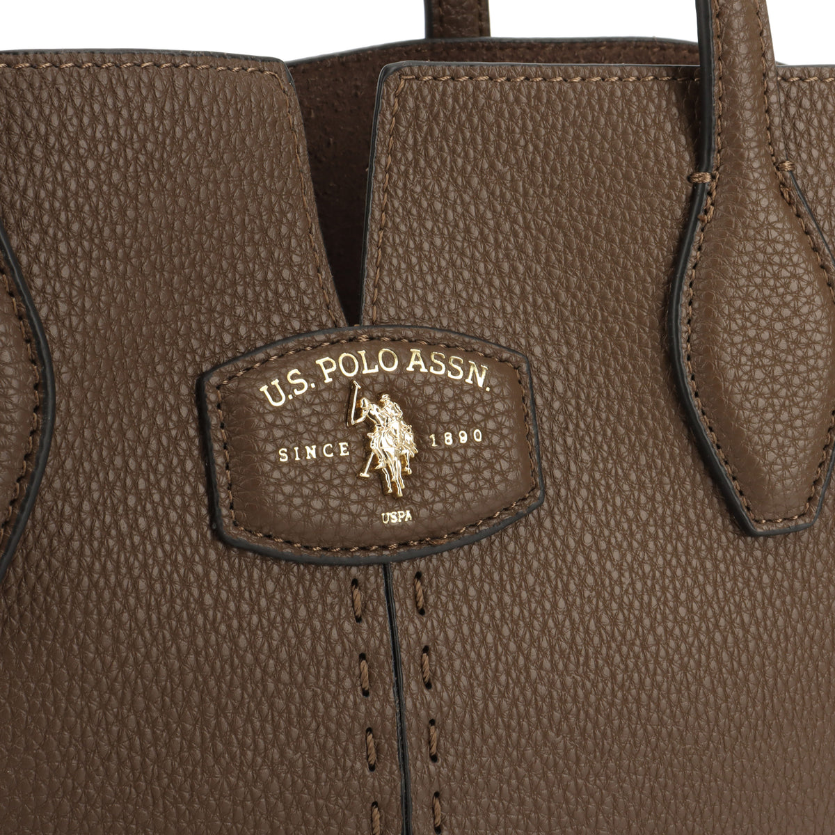 U.S POLO ASSN WOMAN CHESTNUT SHOULDER BAG