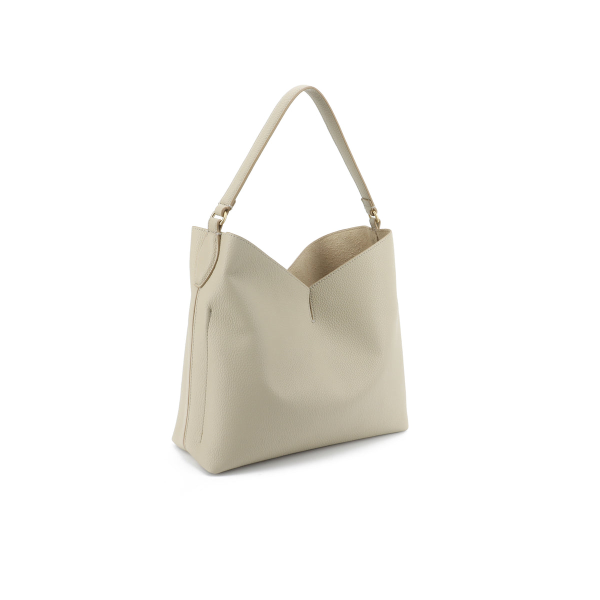 U.S POLO ASSN WOMAN CHESTNUT LEATHER SHOULDER BAG