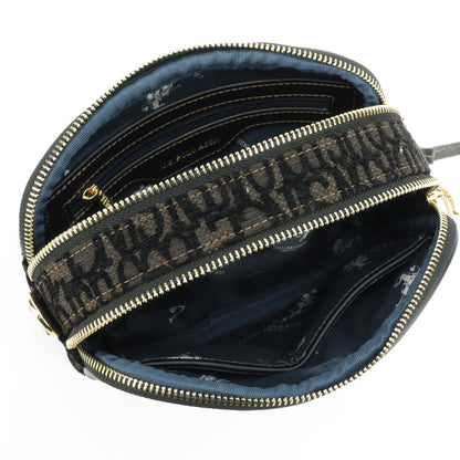 U.S POLO ASSN WOMAN JACQUARD CROSSBODY BAG