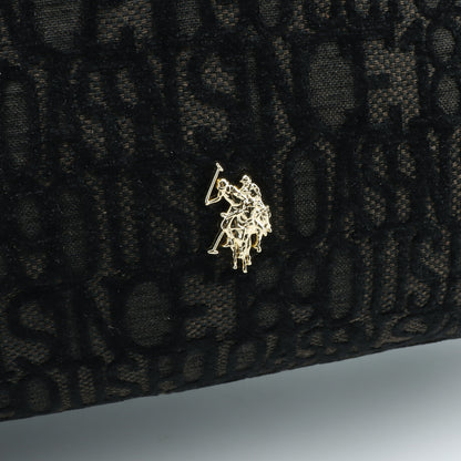U.S POLO ASSN WOMAN JACQUARD HOBO BAG