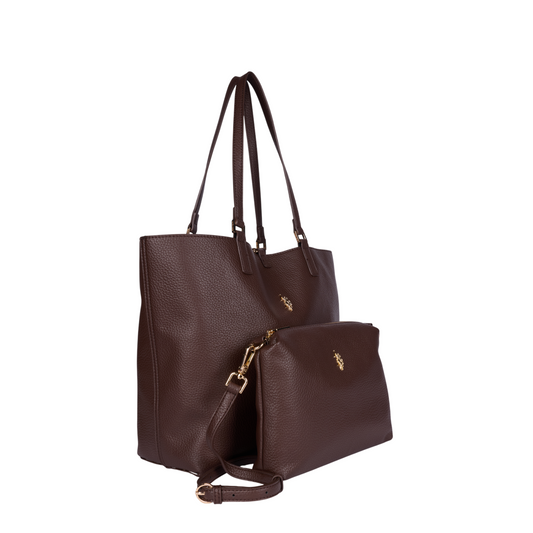 U.S POLO ASSN WOMAN ROGERSVILLE REVERSIBLE SHOPPER BAG