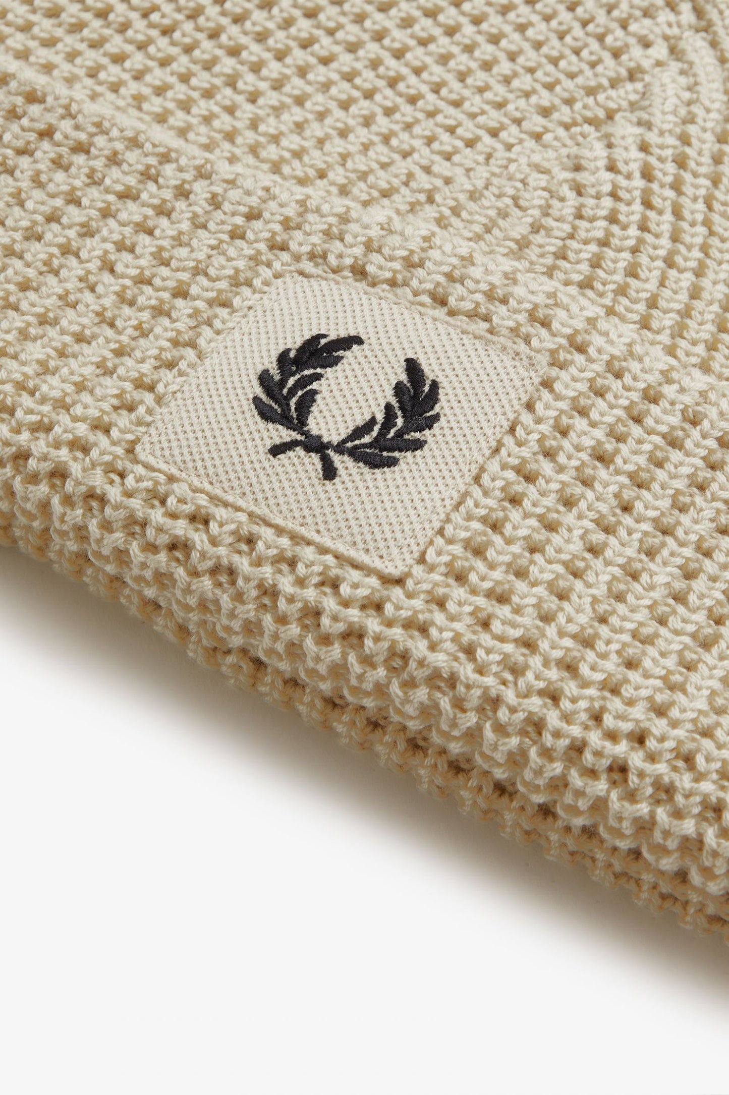FRED PERRY WAFFLE KNIT BEANIE