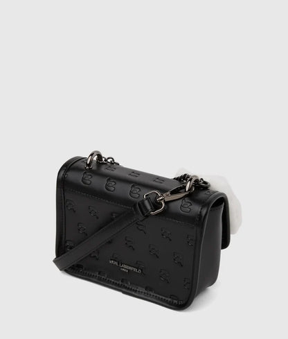 KARL LAGERFELD KIDS  IKON CHOUPETTE CROSSBODY BAG