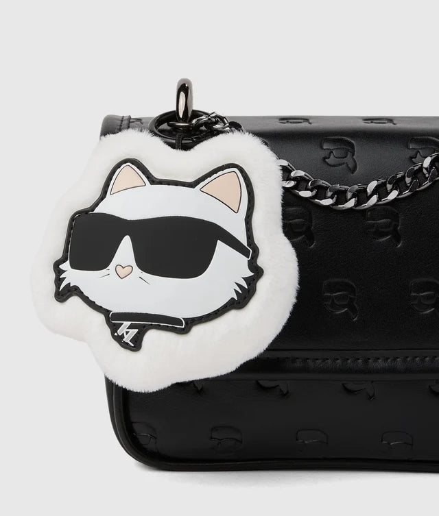 KARL LAGERFELD KIDS  IKON CHOUPETTE CROSSBODY BAG