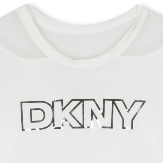 DKNY KIDS EMBROIDERY T SHIRT