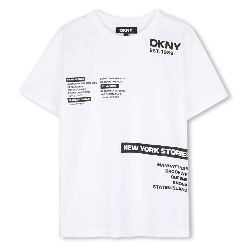 DKNY KIDS T SHIRT & SHORT SET