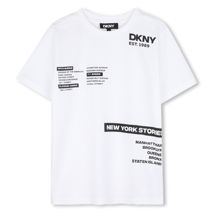 DKNY KIDS T SHIRT & SHORT SET