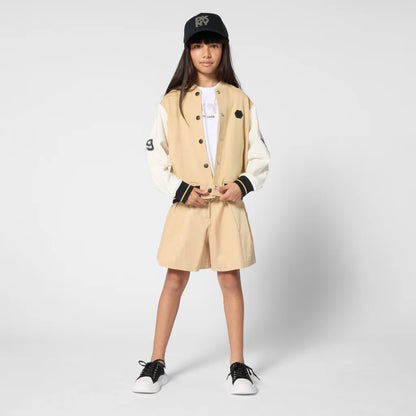 DKNY GIRLS PLEATED SHORT