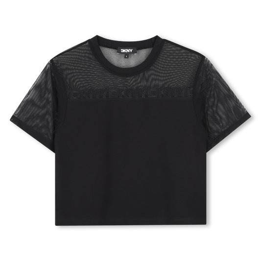 DKNY GIRLS LOOSE FIT T SHIRT