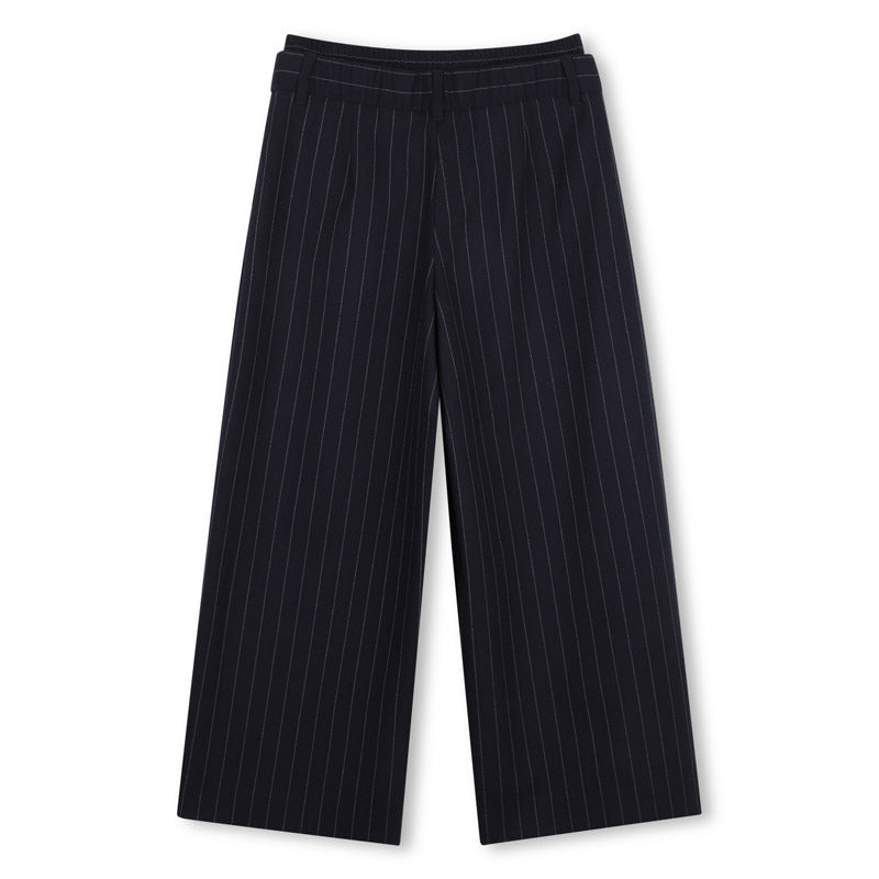 DKNY GIRLS STRIPED LOOSE PANTS