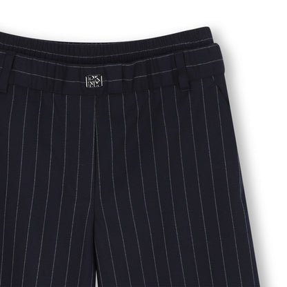 DKNY GIRLS STRIPED LOOSE PANTS