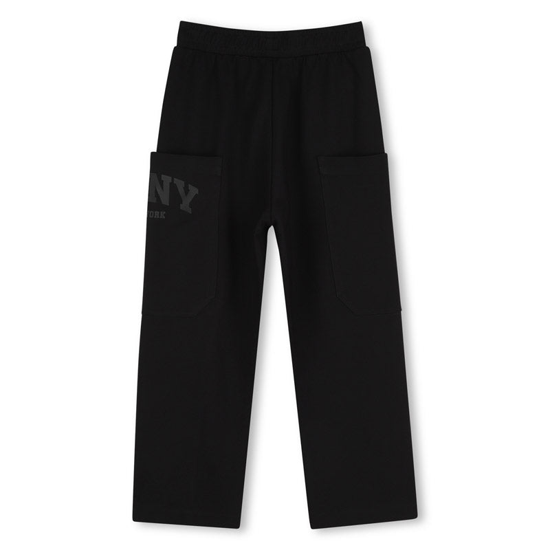 DKNY GIRLS DKNY CHILDREN'S SPORTS PANTS WITH LARGE POCKETS