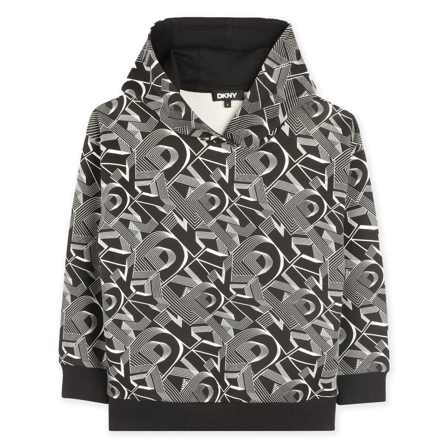 DKNY KIDS ALLOVER LOGO HOODY