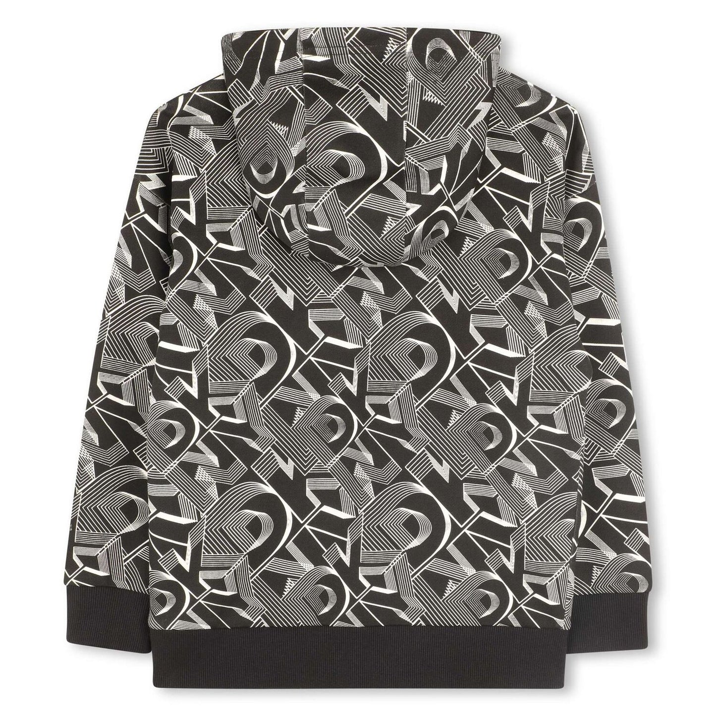 DKNY KIDS ALLOVER PRINT HOODY