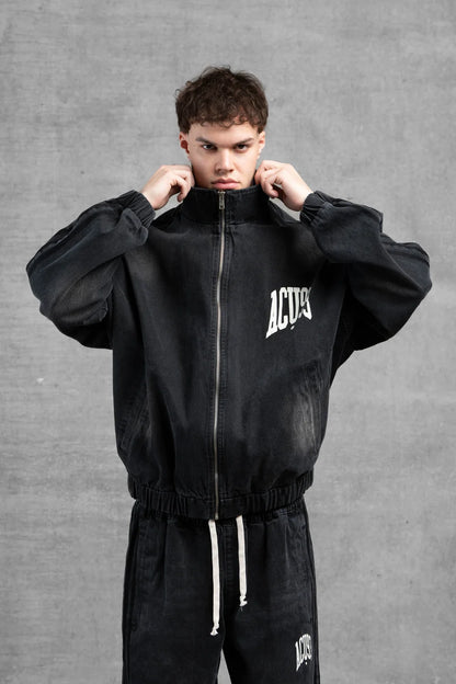 ACUPUNCTURE FASHION SPORTY DENIM JACKET