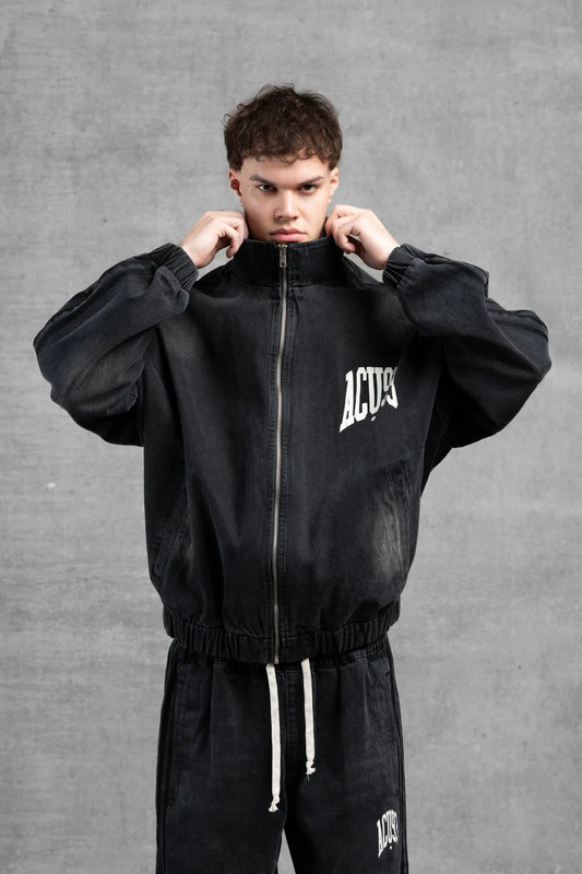 ACUPUNCTURE FASHION SPORTY DENIM JACKET
