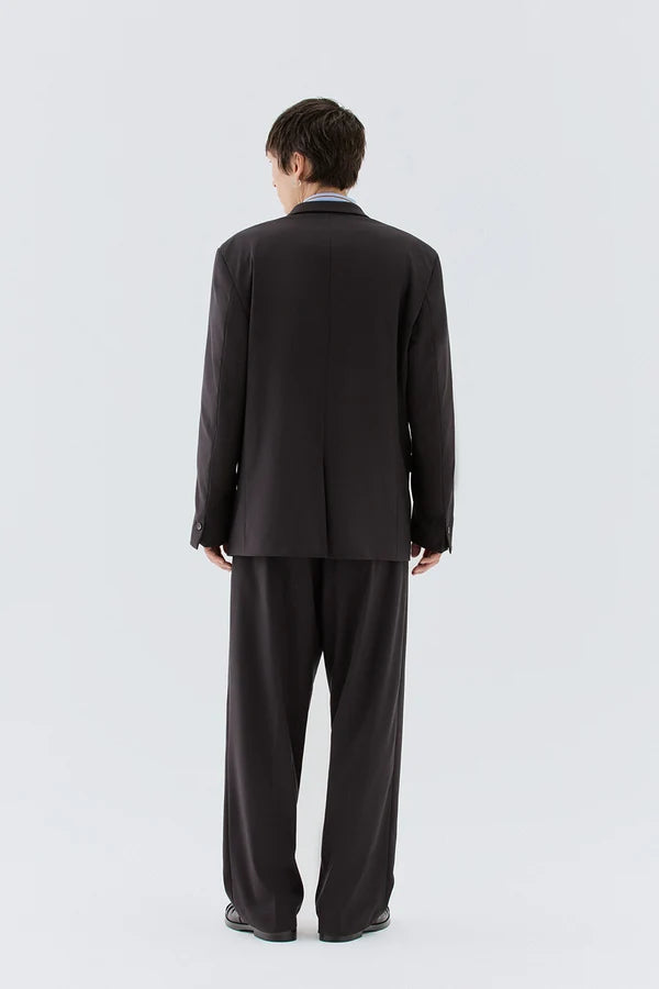 IM BRIAN OVERSIZED SUIT DOUBLE-BREASTED JACKET