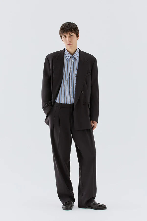 IM BRIAN OVERSIZED SUIT DOUBLE-BREASTED JACKET