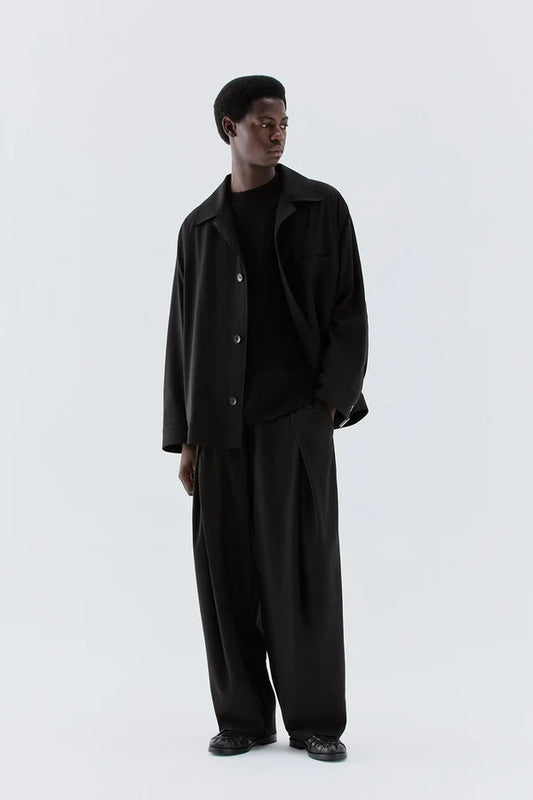 IM BRIAN PLEATED WIDE LEG SMART TROUSER