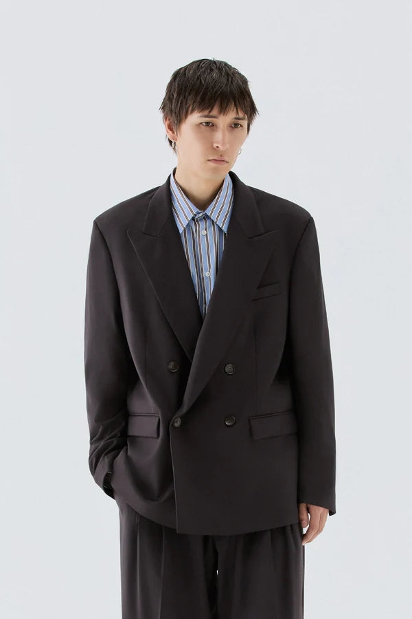 IM BRIAN OVERSIZED SUIT DOUBLE-BREASTED JACKET