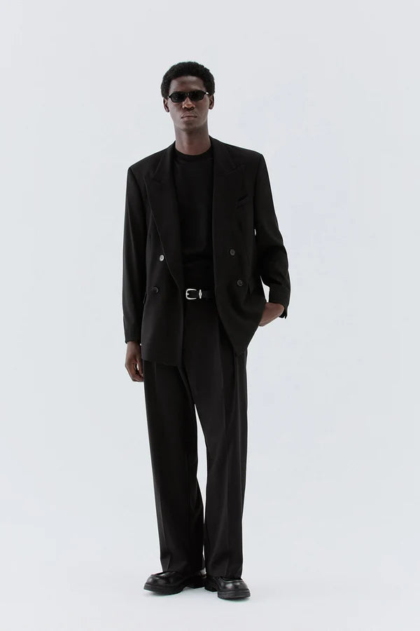 IM BRIAN OVERSIZED DOUBLE BREASTED SUIT JACKET