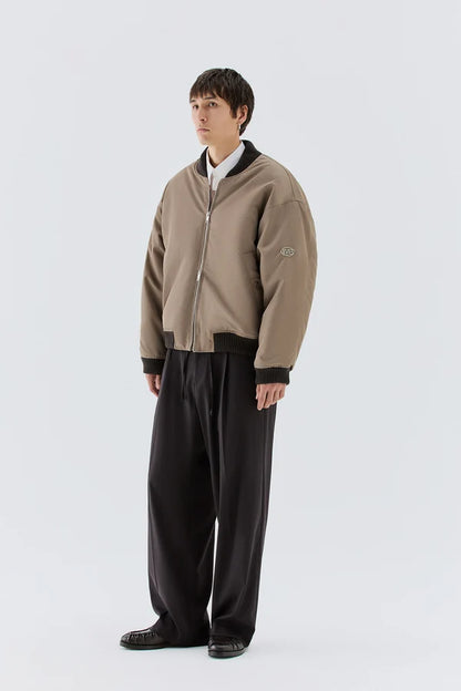 IM BRIAN OVERSIZED BOMBER IN NYLON