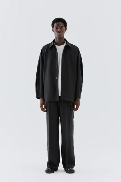 IM BRIAN OVERSIZED VIRGIN WOOL OVERSHIRT
