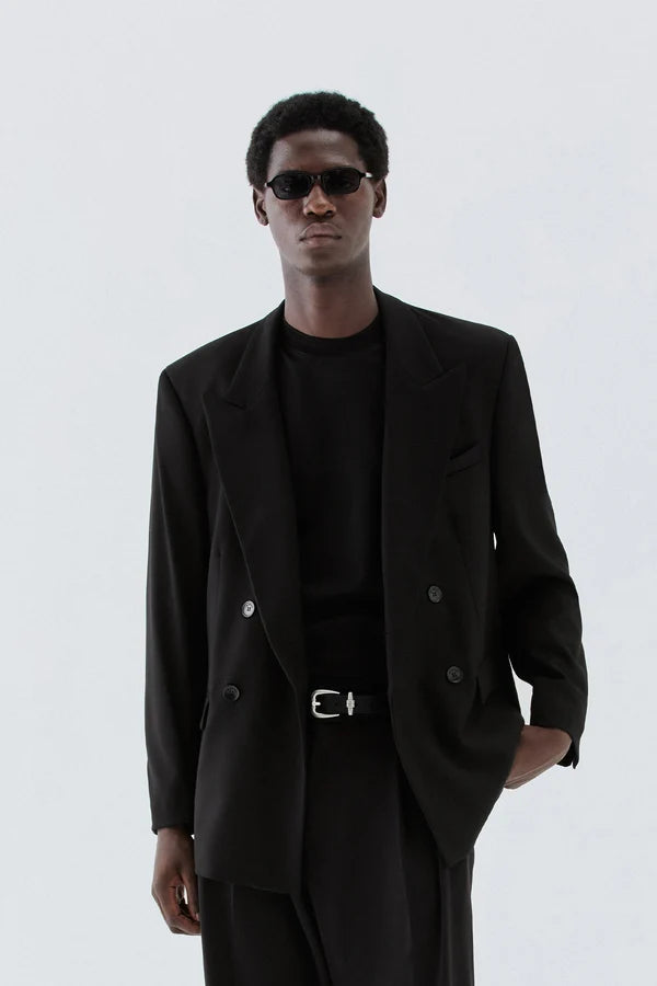 IM BRIAN OVERSIZED DOUBLE BREASTED SUIT JACKET