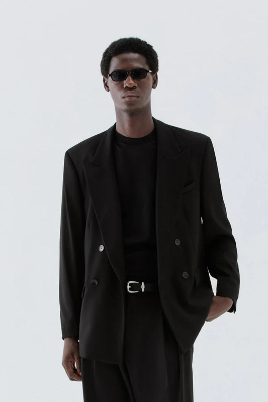IM BRIAN OVERSIZED DOUBLE BREASTED SUIT JACKET