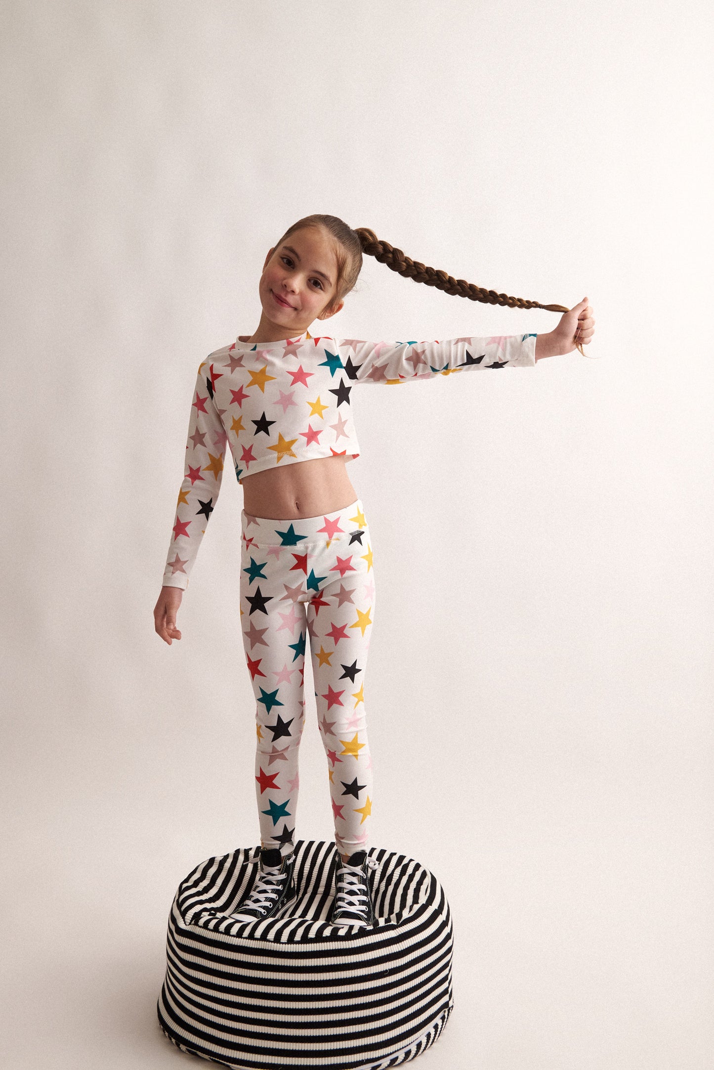 TWO IN A CASTLE DREAMSTARS ALLOVER ATHLETIC SET