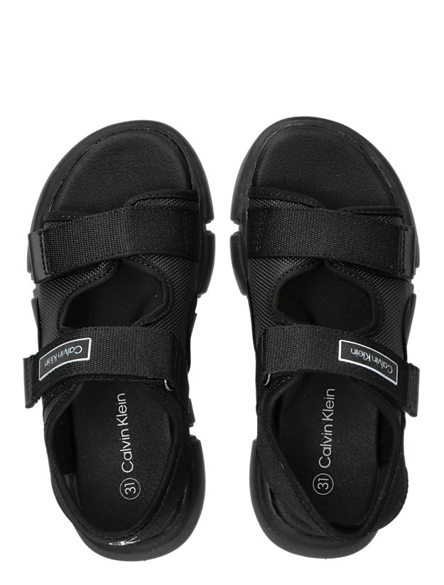 CALVIN KLEIN KIDS VELCRO SANDALS