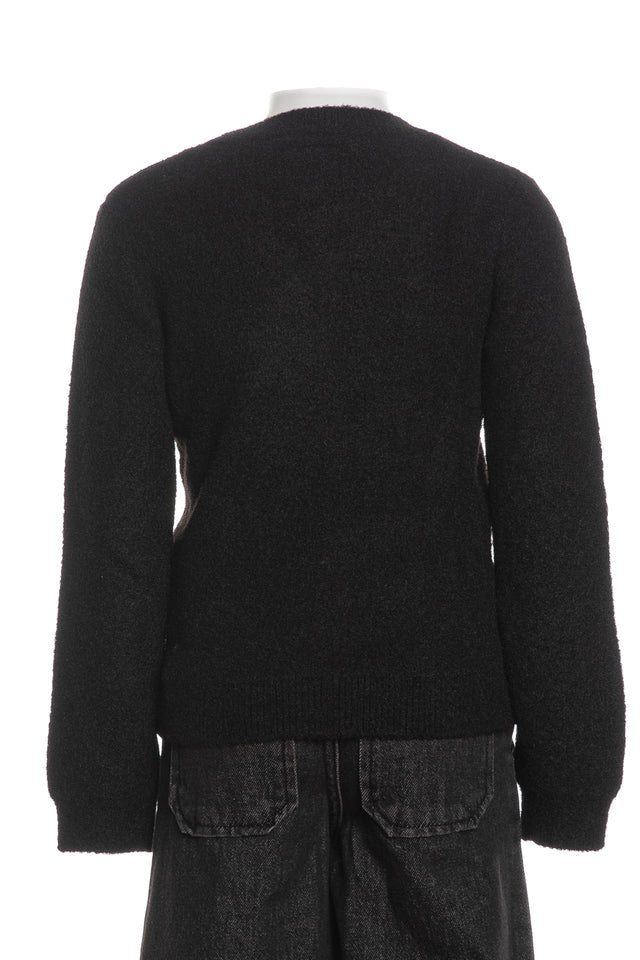 GUESS JEANS GIRLS SEQUINS LOGO KNITTED SWEATER