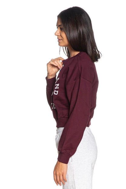 TIFFOSI RELAXED SWEATSHIRT WITH LOGO PRINT