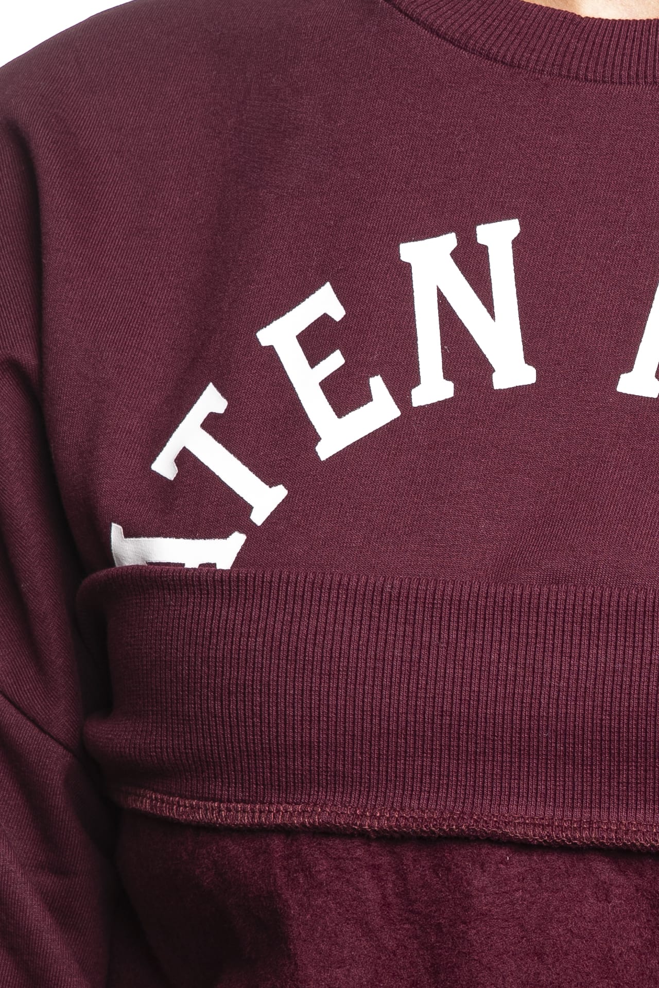 TIFFOSI RELAXED SWEATSHIRT WITH LOGO PRINT