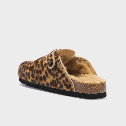 SCHOLL FAE NEW F COW HAIR MULES