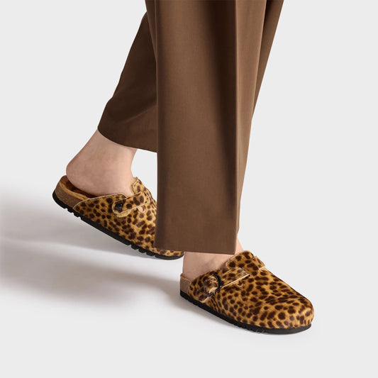 SCHOLL FAE NEW F COW HAIR MULES