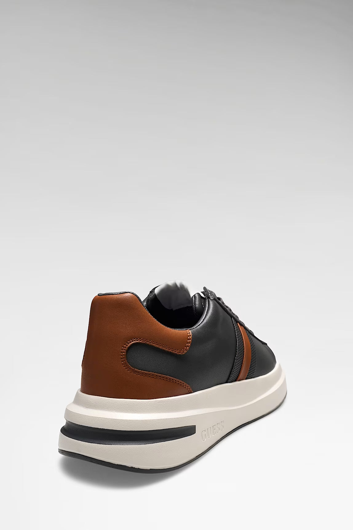 GUESS MAN ELBA LEATHER SHOES