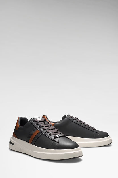 GUESS MAN ELBA LEATHER SHOES