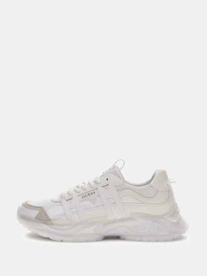 GUESS MAN BELLUNO LEATHER BLEND SNEAKER