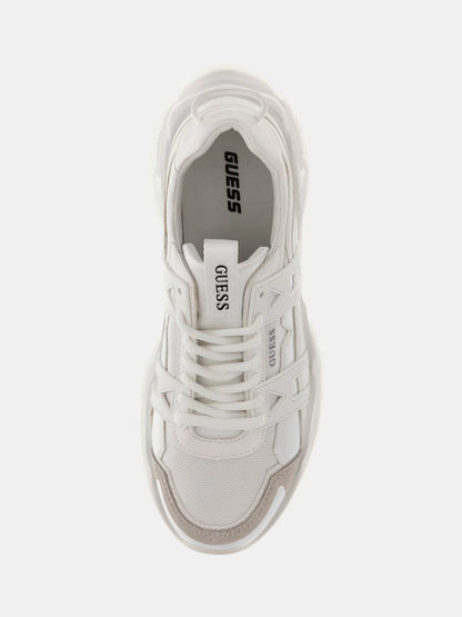 GUESS MAN BELLUNO LEATHER BLEND SNEAKER