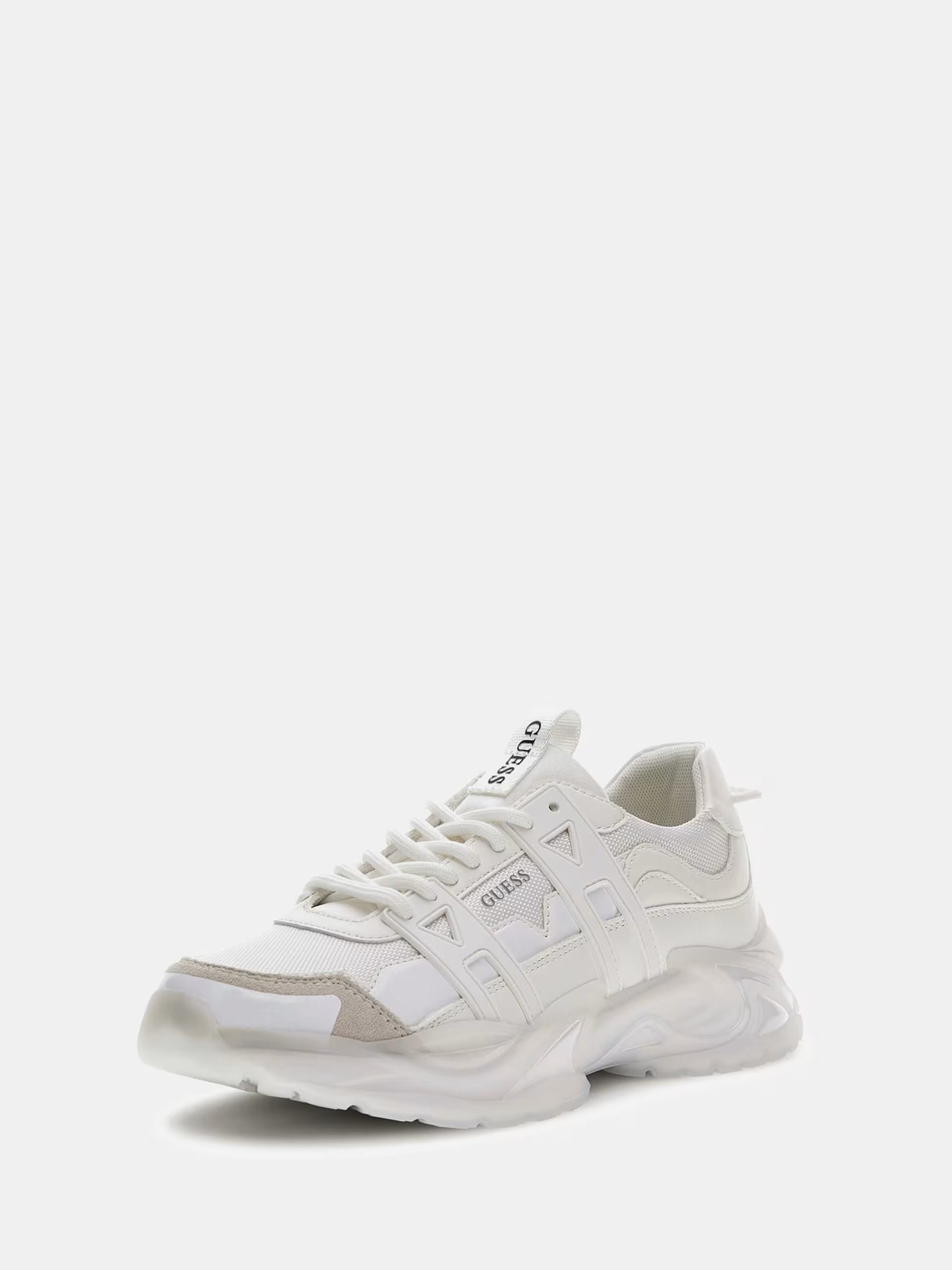 GUESS MAN BELLUNO LEATHER BLEND SNEAKER