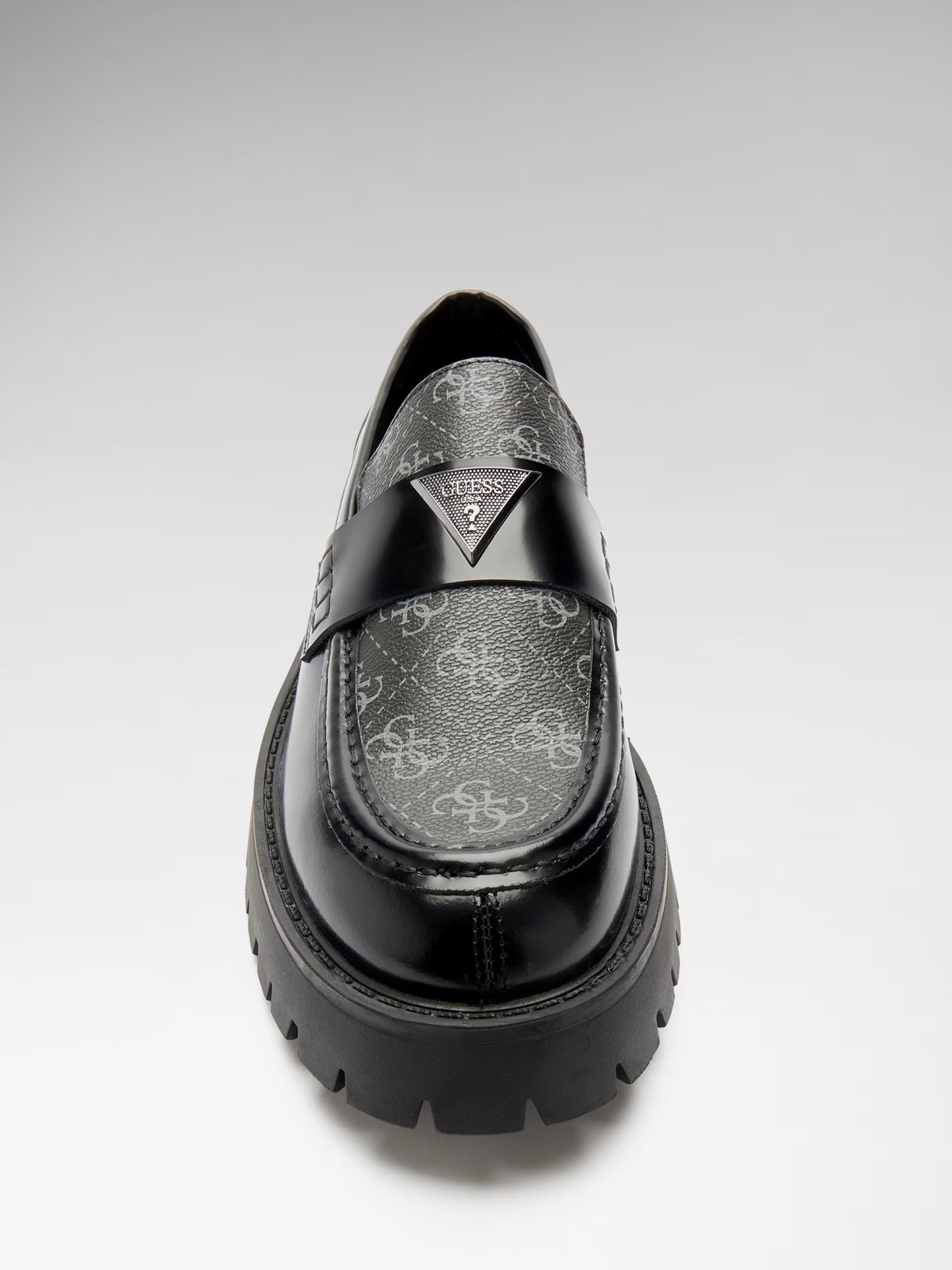 GUESS MAN GORIZIA LEATHER BLEND MOCASSIN