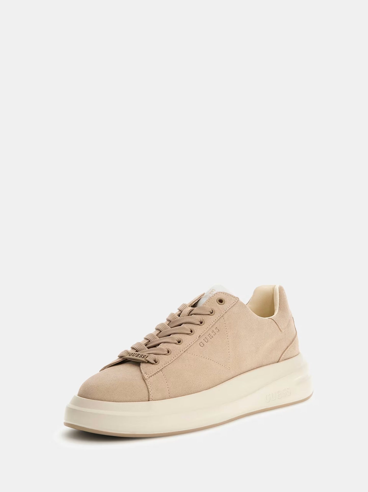 GUESS ELBA GENUINE LEATHER SNEAKER