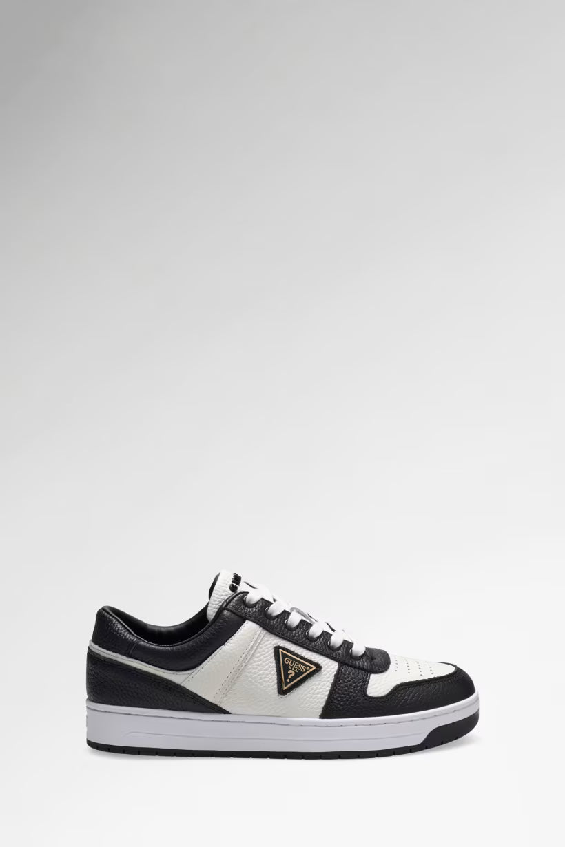 GUESS UDDENT GENUINE LEATHER SNEAKER