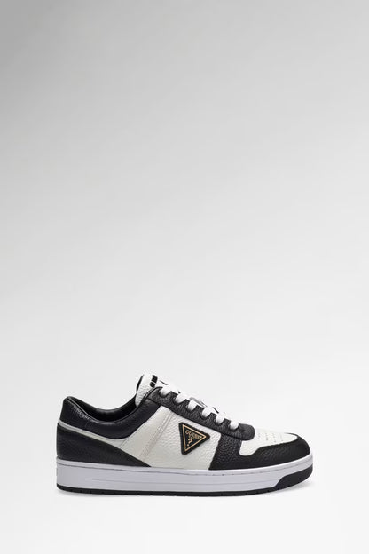 GUESS UDDENT GENUINE LEATHER SNEAKER